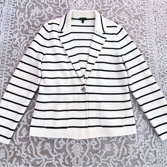 Talbots Notch Collar Knit Blazer - Picture 4 of 15
